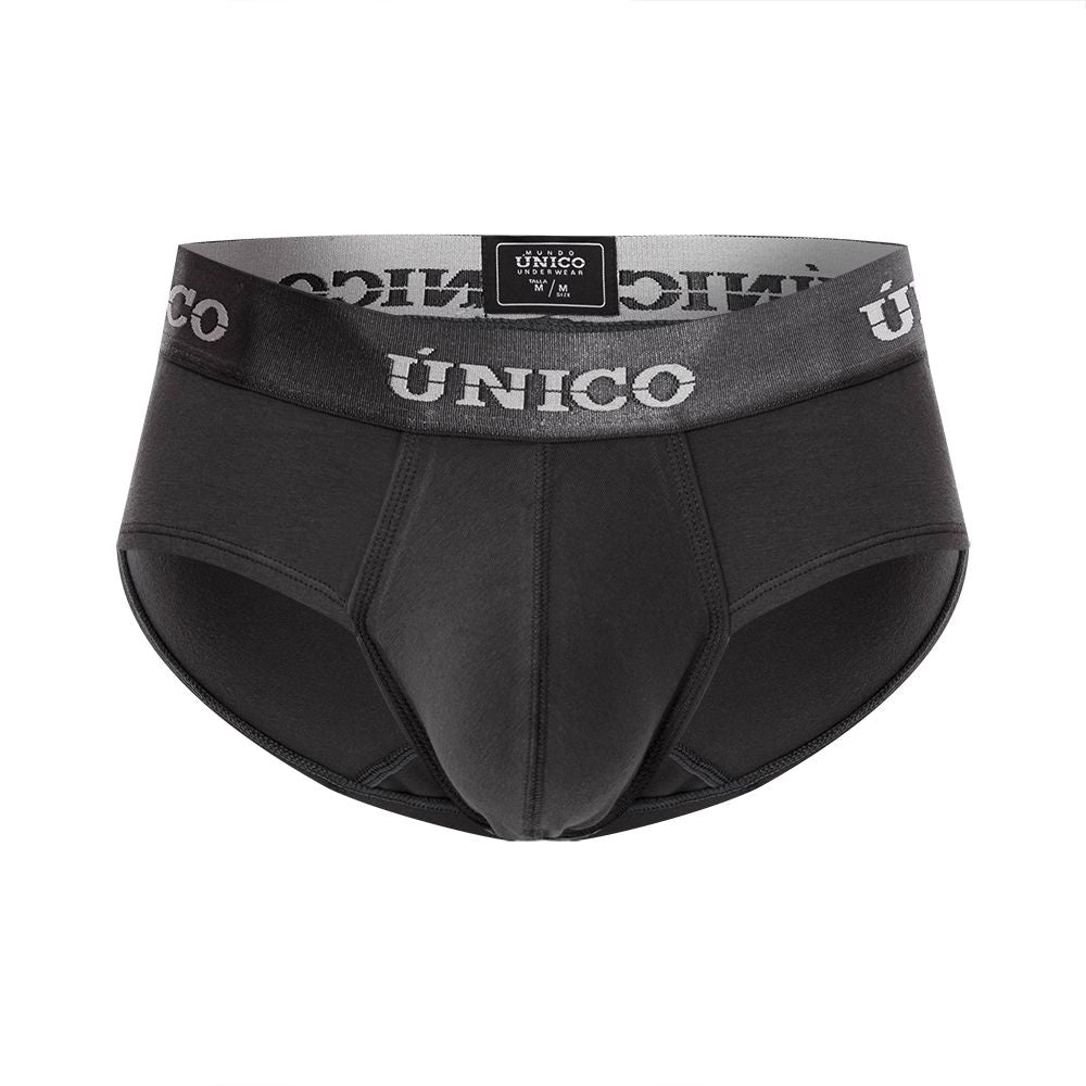 Unico 22120201108 Asfalto M22 Briefs Color 96-Dark Gray - DealByEthan.gay loves Unico