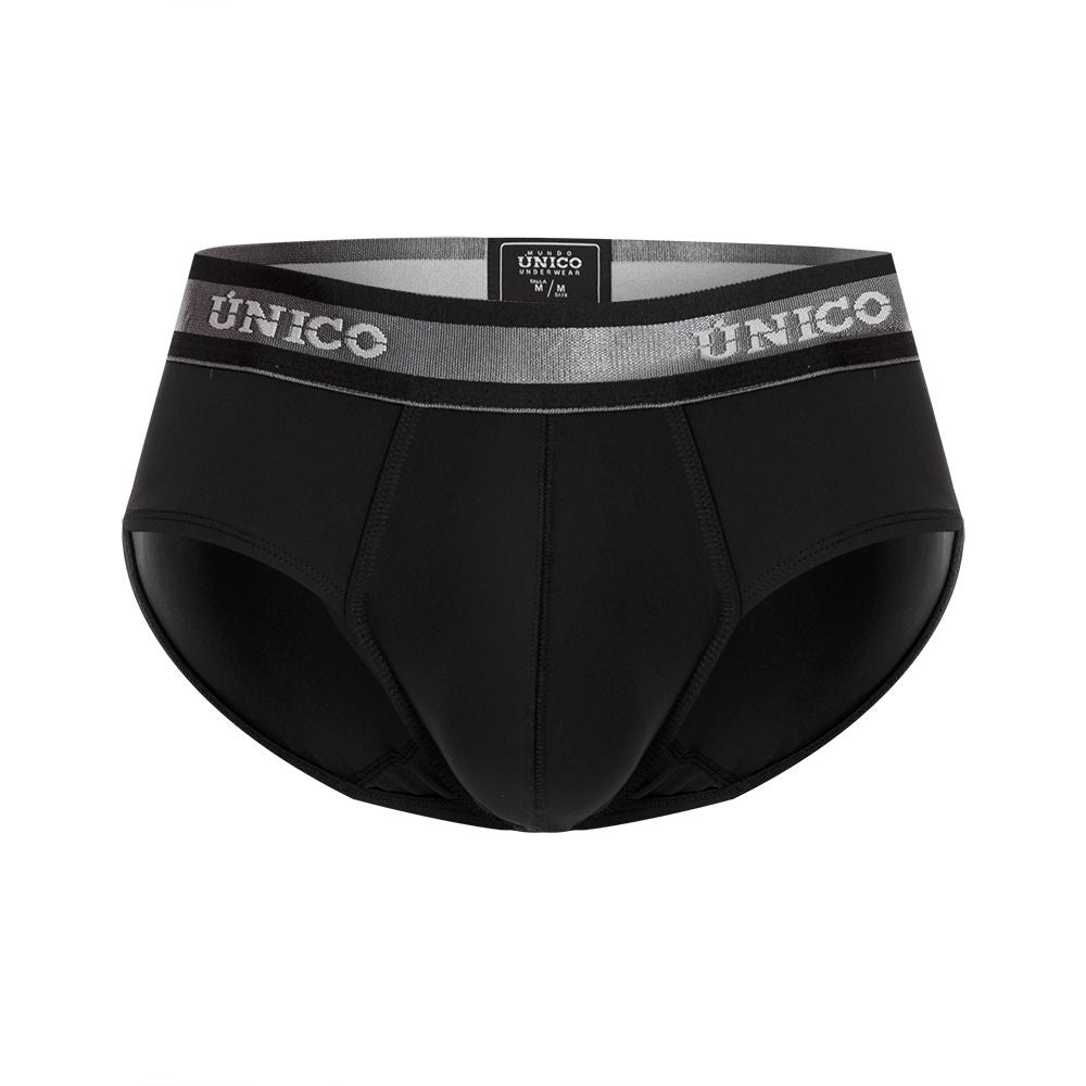 Unico 22120201114 Nebuloso M22 Briefs Color 99-Black - DealByEthan.gay loves Unico