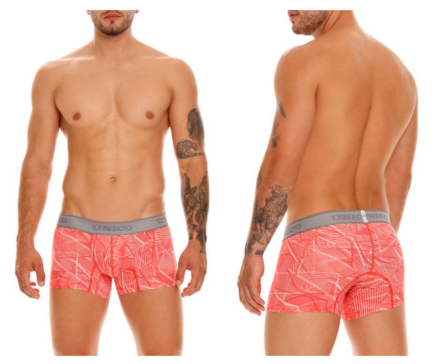 Unico 23050100103 Talante Trunks Color 29-Coral - DealByEthan.gay loves Unico