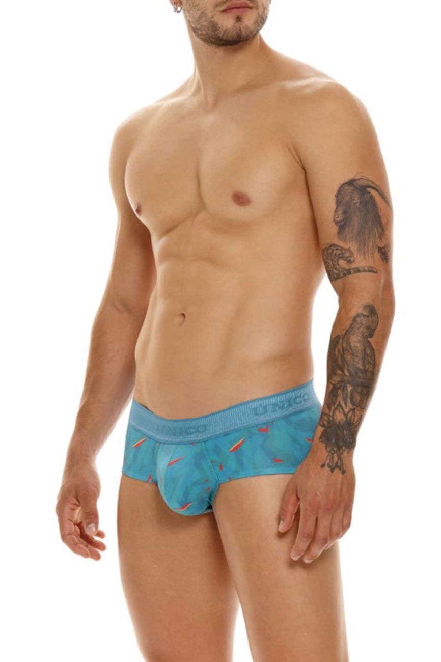 Unico 23050201101 Efige Briefs Color 63-Turquoise - DealByEthan.gay loves Unico