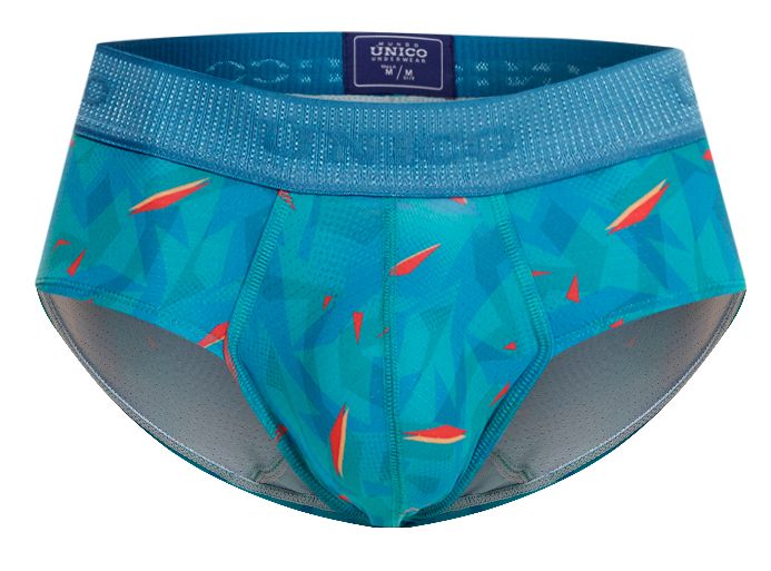 Unico 23050201101 Efige Briefs Color 63-Turquoise - DealByEthan.gay loves Unico