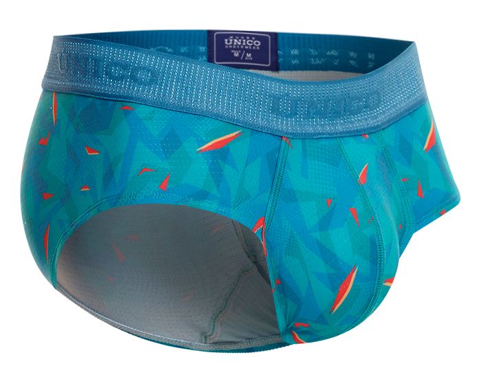 Unico 23050201101 Efige Briefs Color 63-Turquoise - DealByEthan.gay loves Unico
