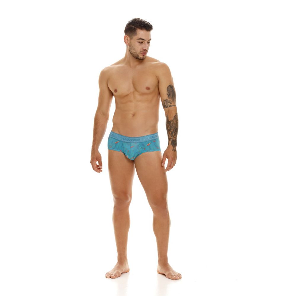 Unico 23050201101 Efige Briefs Color 63-Turquoise - DealByEthan.gay loves Unico