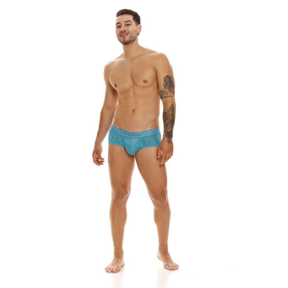 Unico 23050201101 Efige Briefs Color 63-Turquoise - DealByEthan.gay loves Unico