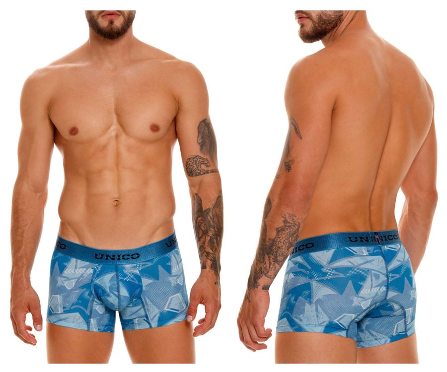 Unico 23080100102 Escantillon Trunks Color 46-Blue - DealByEthan.gay loves Unico