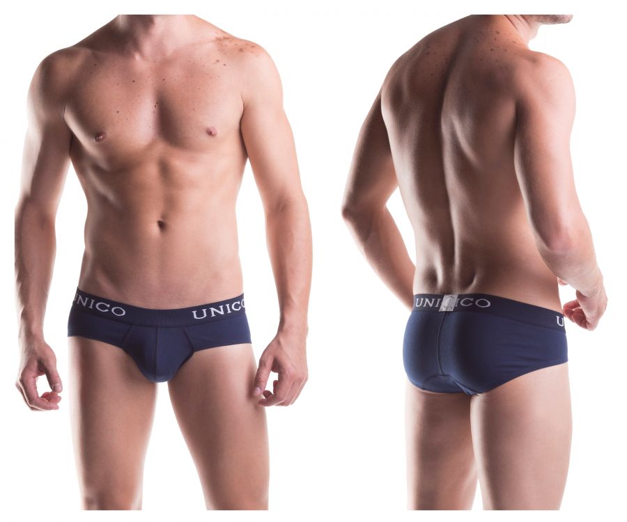 Unico 9610050182 (9612020110282) Briefs Profundo Cotton Color Blue - DealByEthan.gay loves Unico