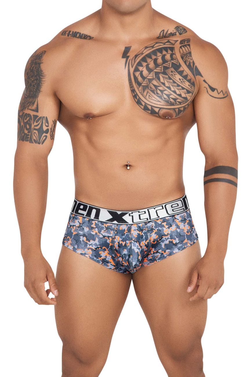 Xtremen 41313 Printed Briefs Color Orange - DealByEthan.gay loves Xtremen