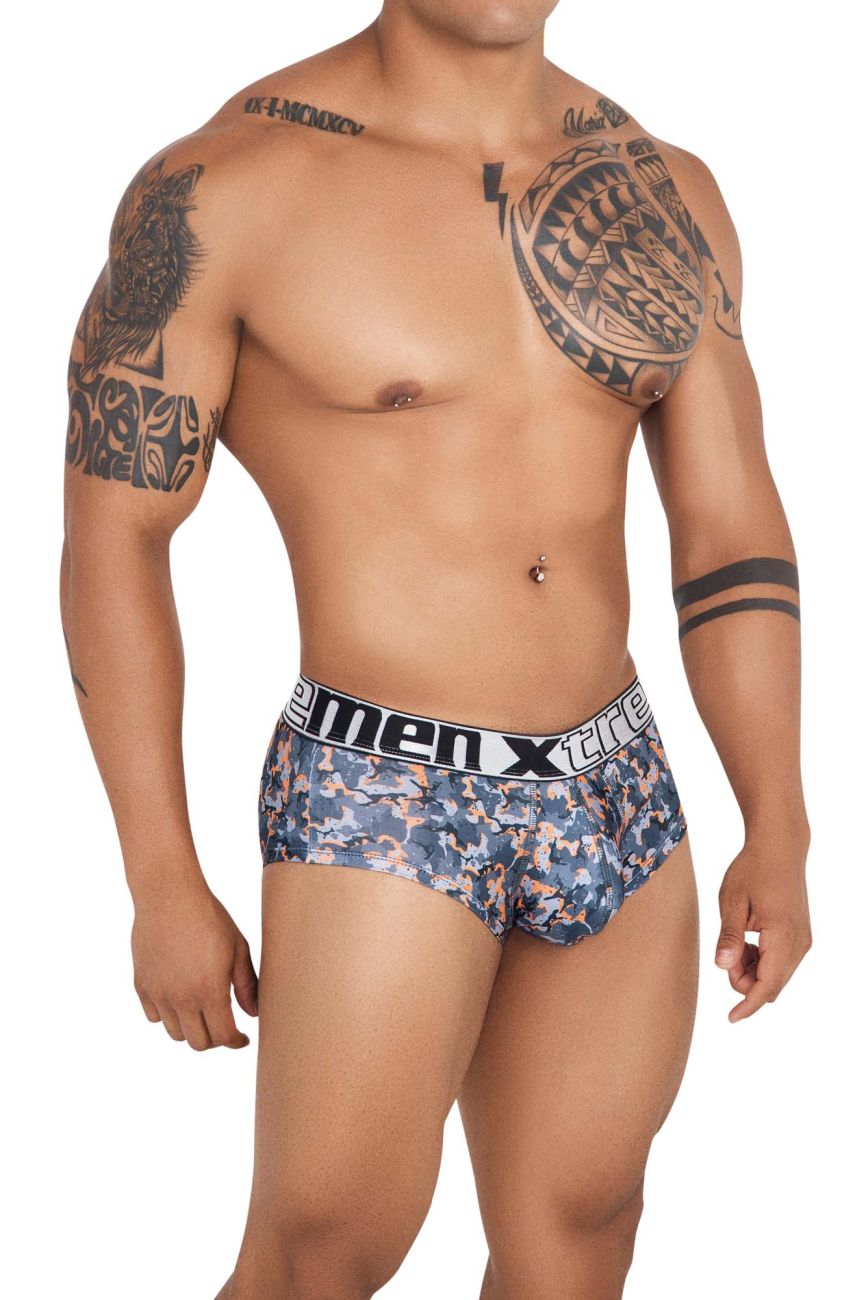 Xtremen 41313 Printed Briefs Color Orange - DealByEthan.gay loves Xtremen