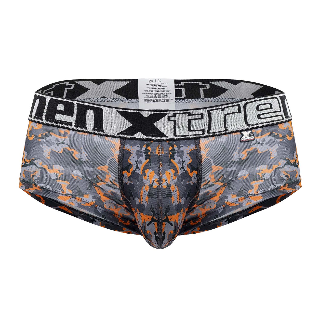 Xtremen 41313 Printed Briefs Color Orange - DealByEthan.gay loves Xtremen