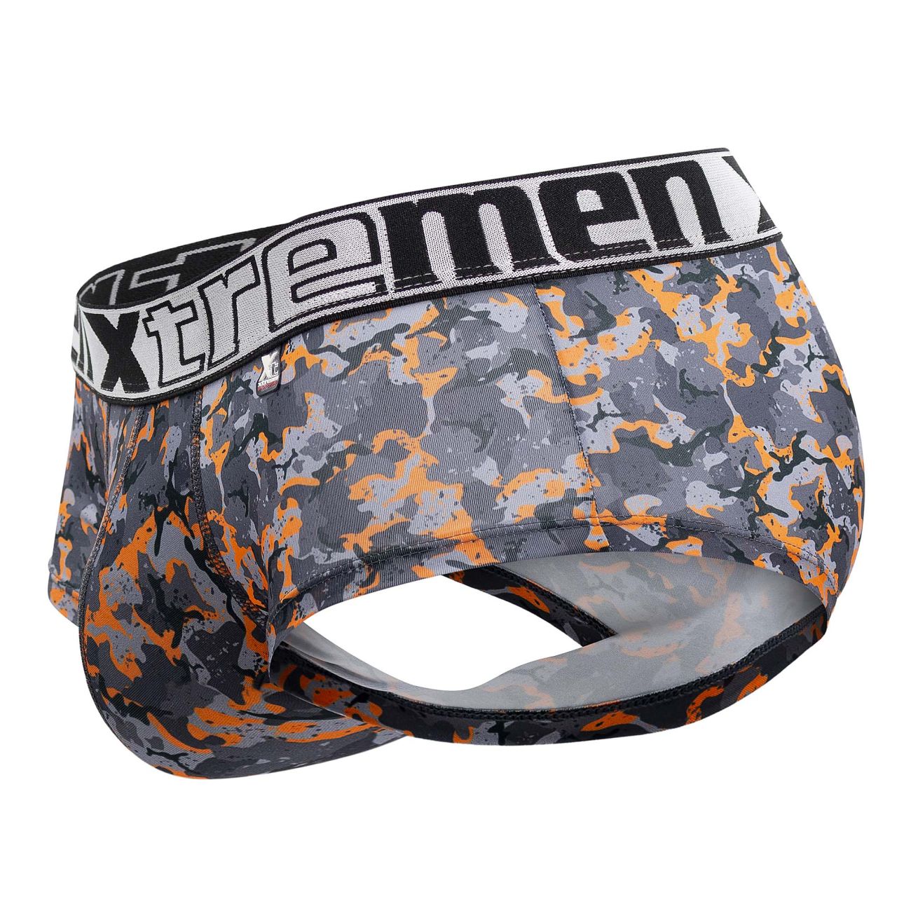 Xtremen 41313 Printed Briefs Color Orange - DealByEthan.gay loves Xtremen