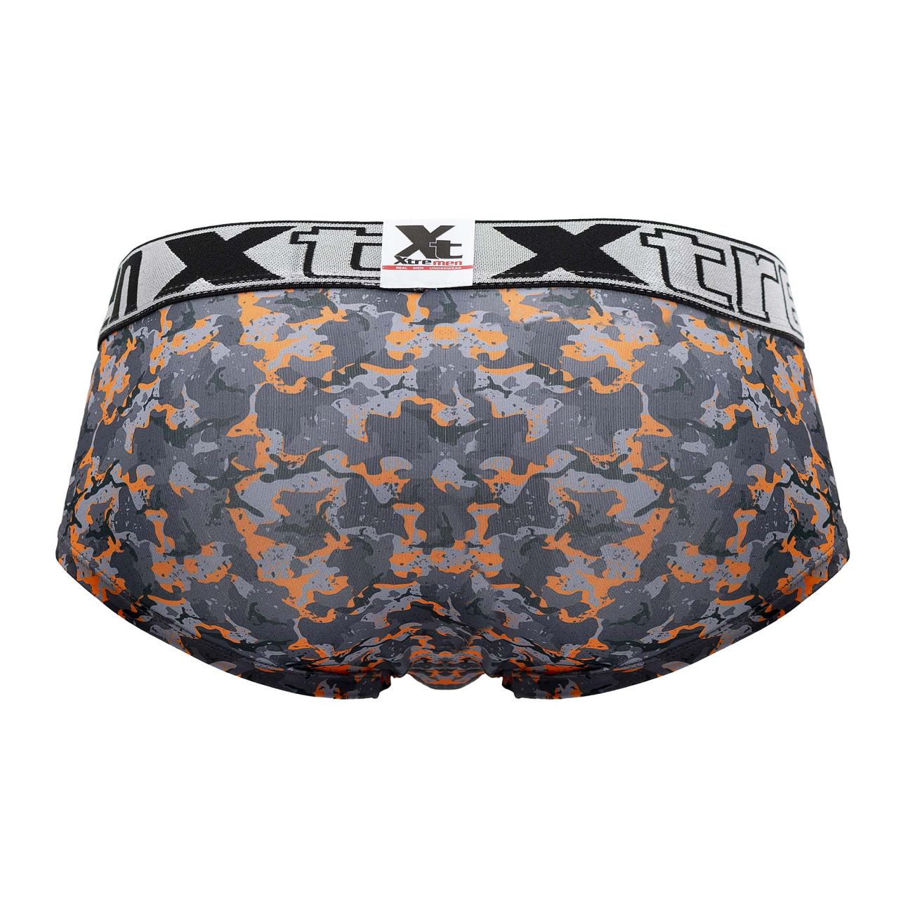 Xtremen 41313 Printed Briefs Color Orange - DealByEthan.gay loves Xtremen