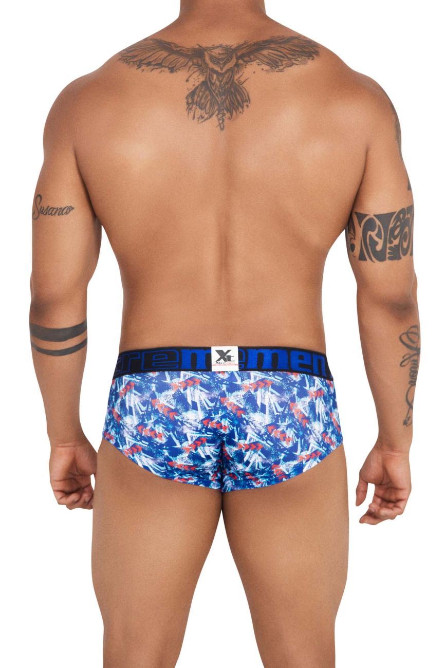 Xtremen 41313 Printed Briefs Color Royal - DealByEthan.gay loves Xtremen
