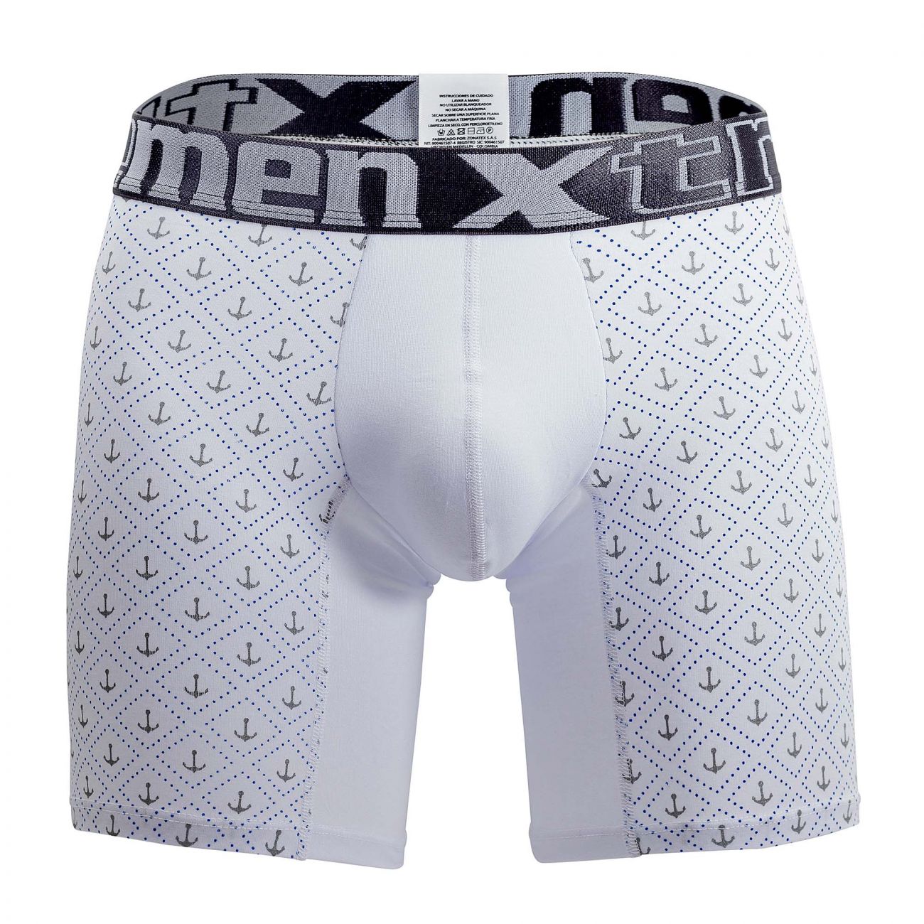 Xtremen 51461 Cotton Boxer Briefs Color White - DealByEthan.gay loves Xtremen