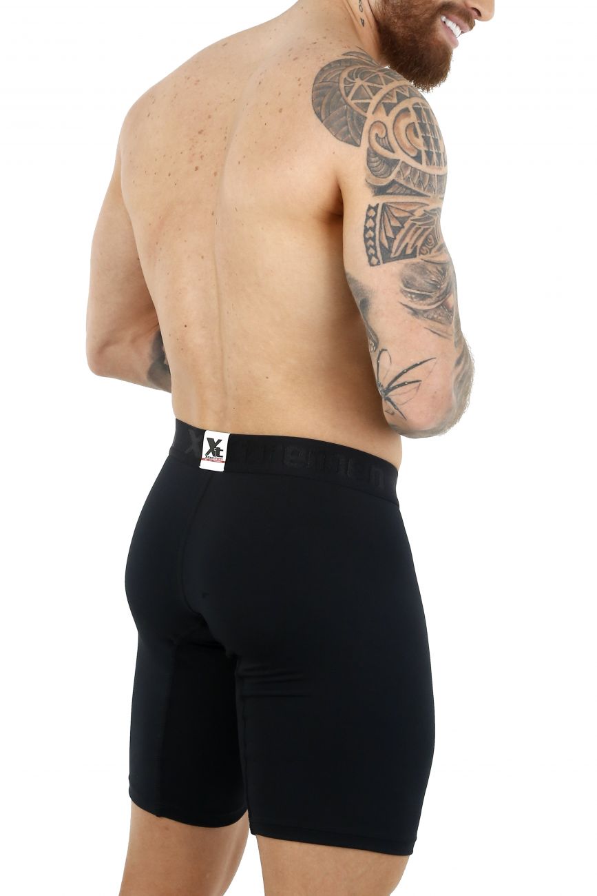 Xtremen 51471 Microfiber Boxer Briefs Color Black - DealByEthan.gay loves Xtremen
