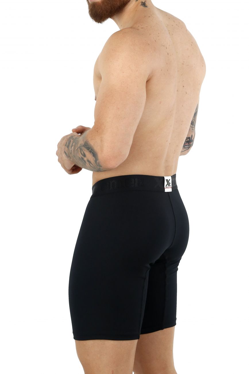 Xtremen 51471 Microfiber Boxer Briefs Color Black - DealByEthan.gay loves Xtremen