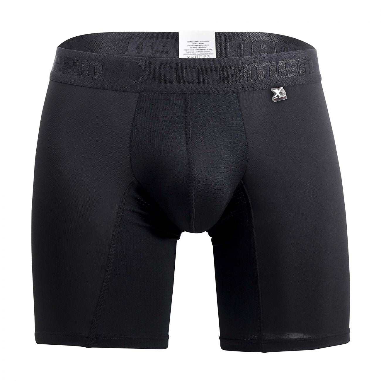 Xtremen 51471 Microfiber Boxer Briefs Color Black - DealByEthan.gay loves Xtremen