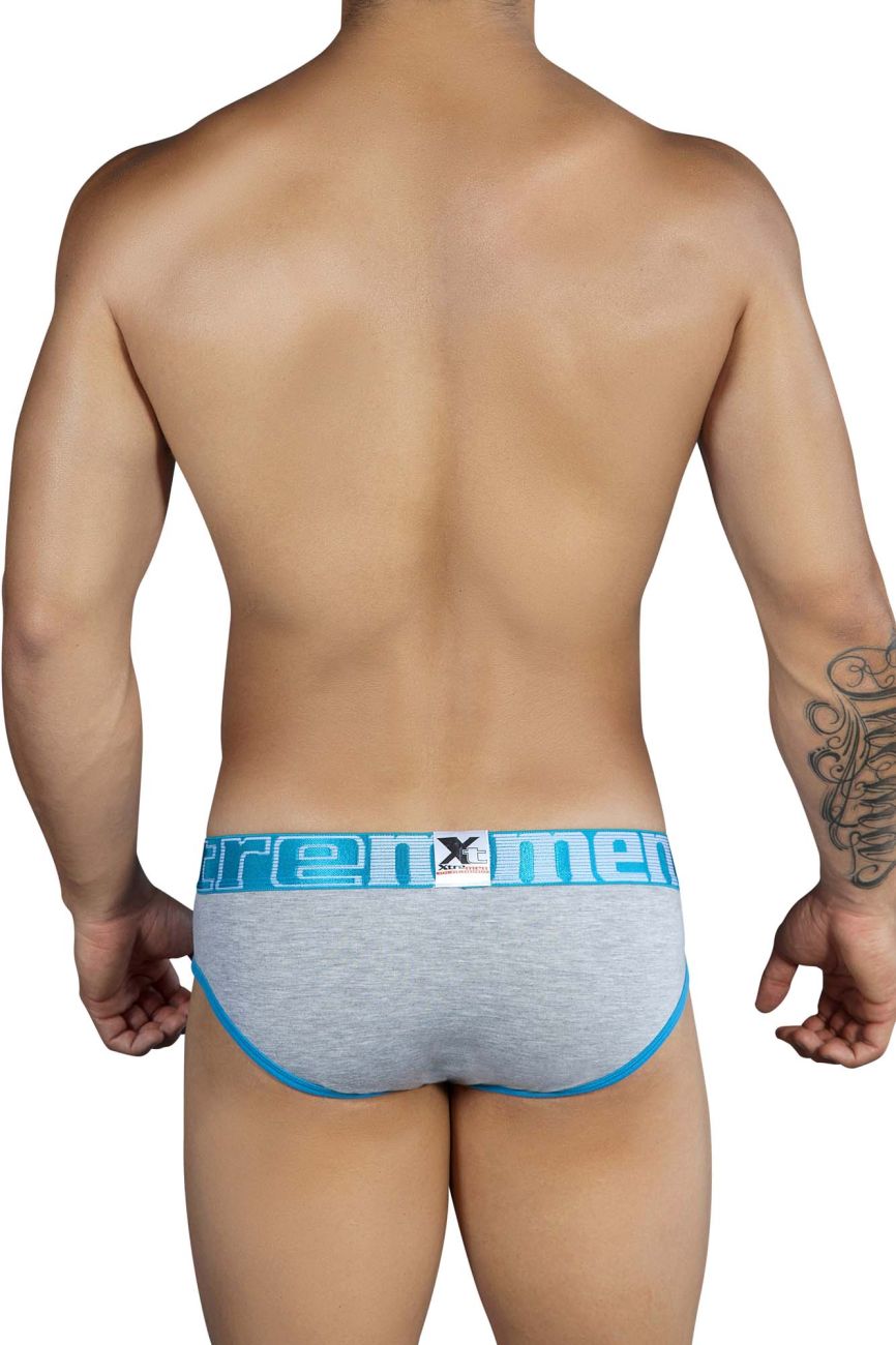 Xtremen 91014-3 3PK Briefs Color Blue-Gray-Blue - DealByEthan.gay loves Xtremen
