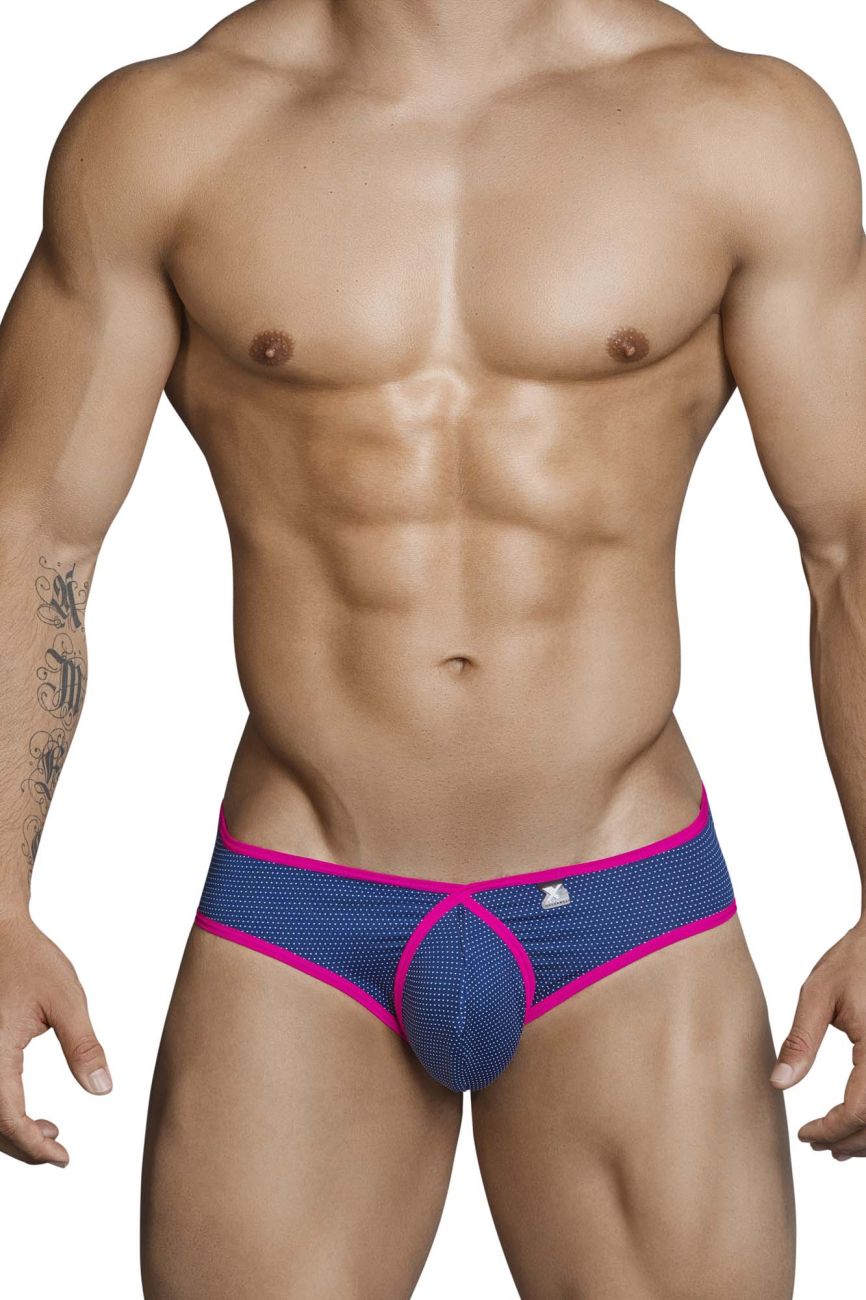 Xtremen 91021-3 3PK Briefs Color Black-Gray-Blue - DealByEthan.gay loves Xtremen