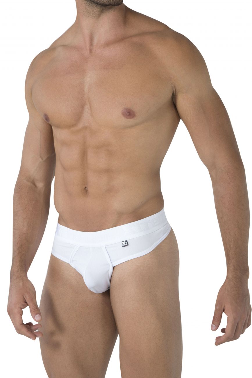 Xtremen 91031-3 3PK Piping Thongs Color White - DealByEthan.gay loves Xtremen