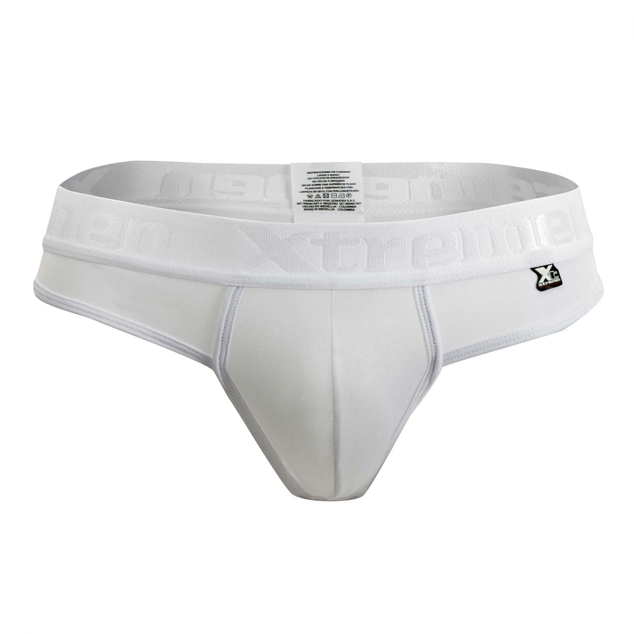 Xtremen 91031-3 3PK Piping Thongs Color White - DealByEthan.gay loves Xtremen