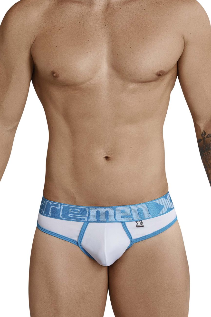 Xtremen 91031-3 3PK Thongs Color Green-White-Blue - DealByEthan.gay loves Xtremen