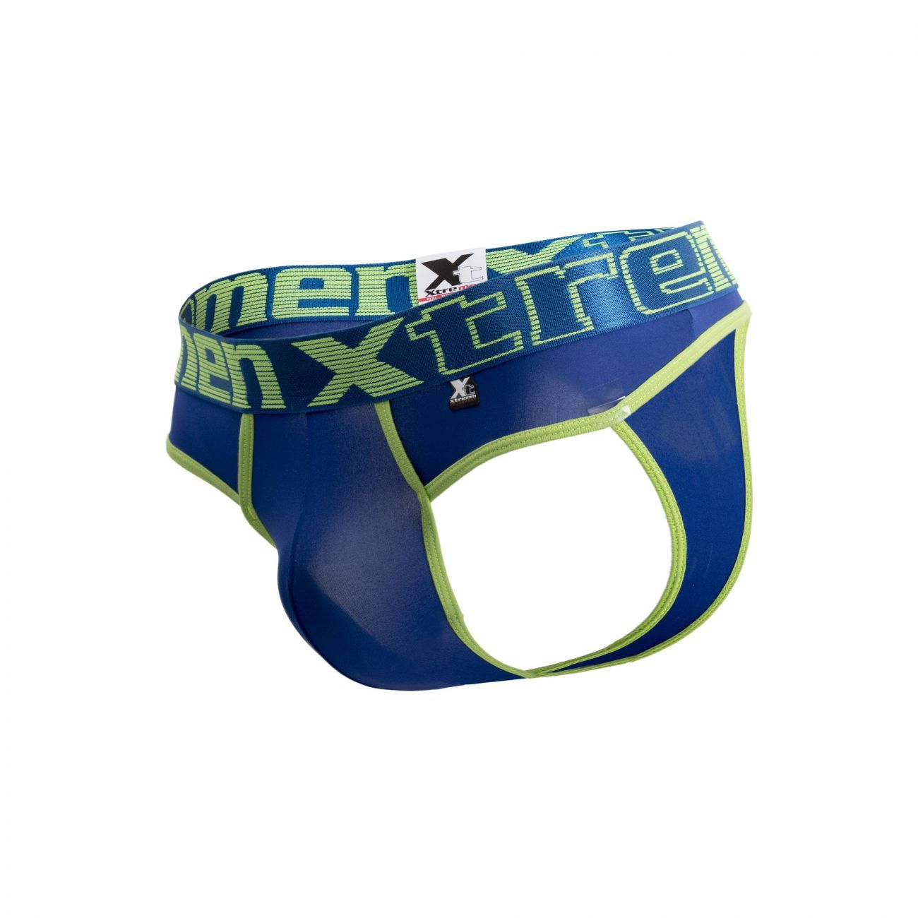 Xtremen 91031-3 3PK Thongs Color Green-White-Blue - DealByEthan.gay loves Xtremen