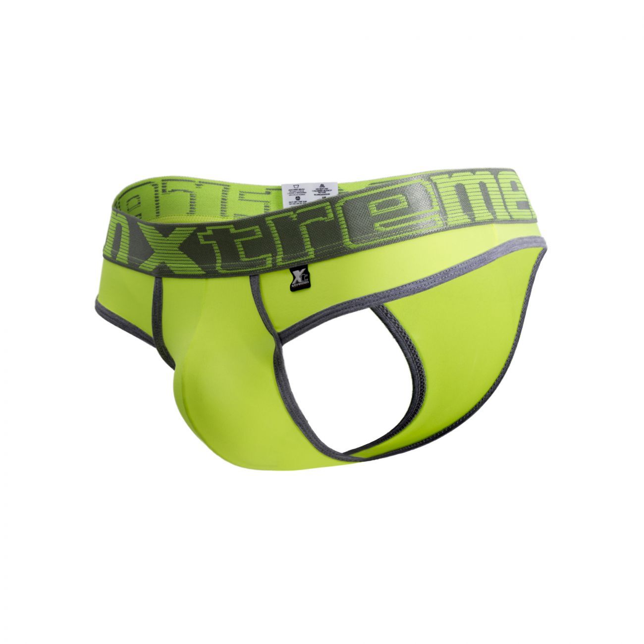 Xtremen 91031X-3 3PK Thongs Color Green-White-Fuchsia - DealByEthan.gay loves Xtremen