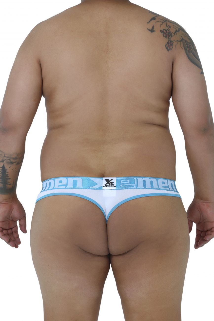 Xtremen 91031X Piping Thongs Color White - DealByEthan.gay loves Xtremen