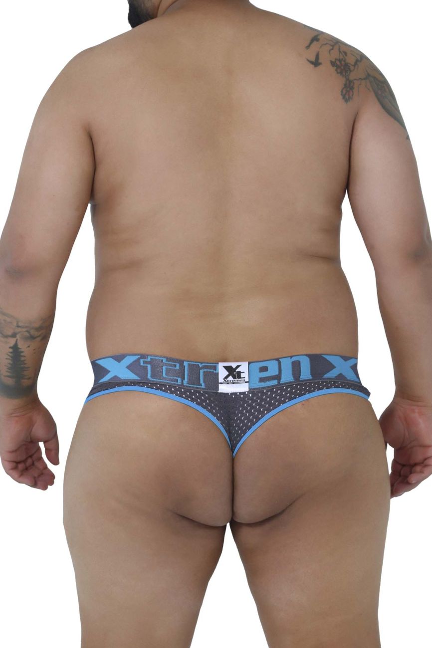Xtremen 91036X-3 3PK Thongs Color White-Gray-Blue - DealByEthan.gay loves Xtremen