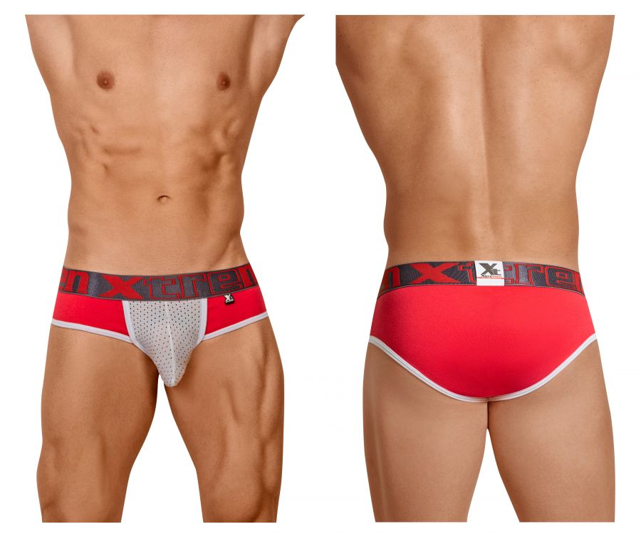 Xtremen 91055 Big Pouch Briefs Color Red - DealByEthan.gay loves Xtremen