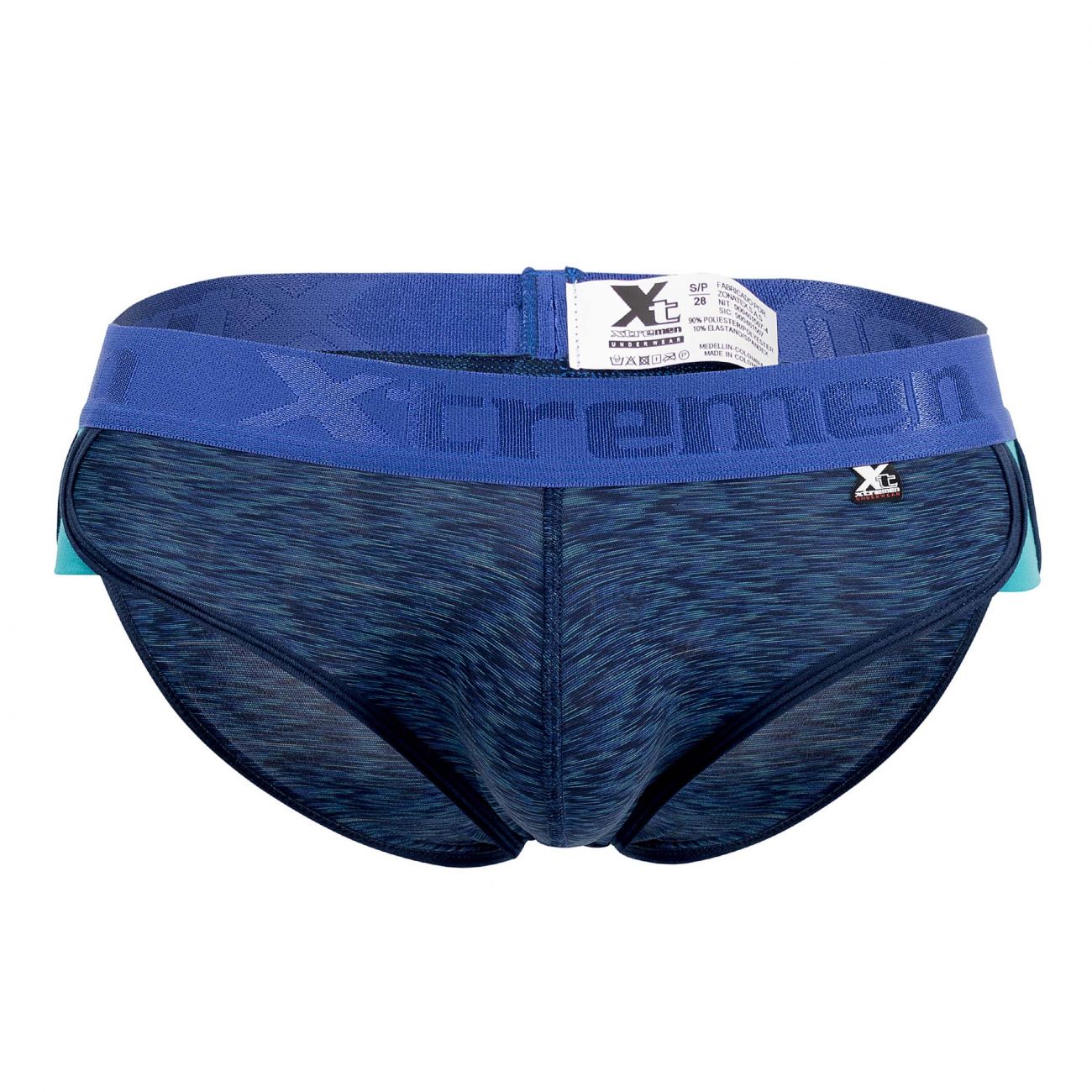 Xtremen 91071 Microfiber Sports Briefs Color Dark Blue - DealByEthan.gay loves Xtremen