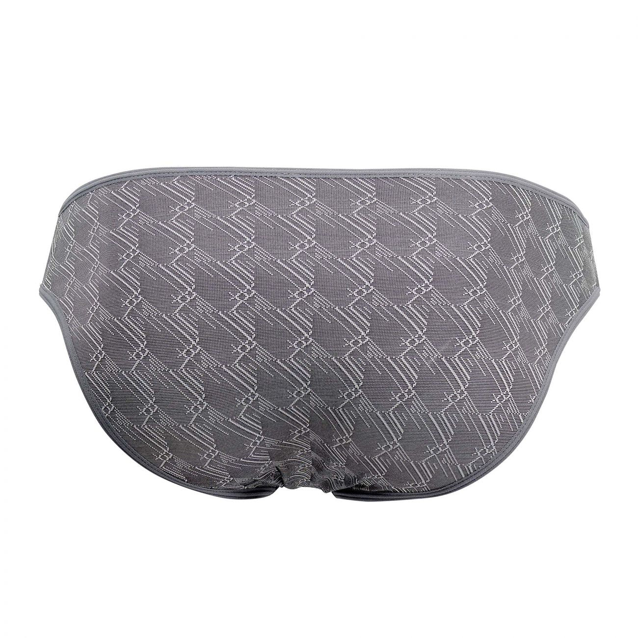 Xtremen 91075 Microfiber Jacquard Briefs Color Gray - DealByEthan.gay loves Xtremen