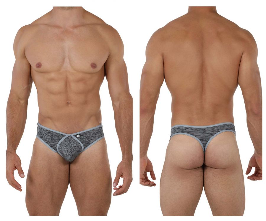 Xtremen 91076 Microfiber Thongs Color Black - DealByEthan.gay loves Xtremen