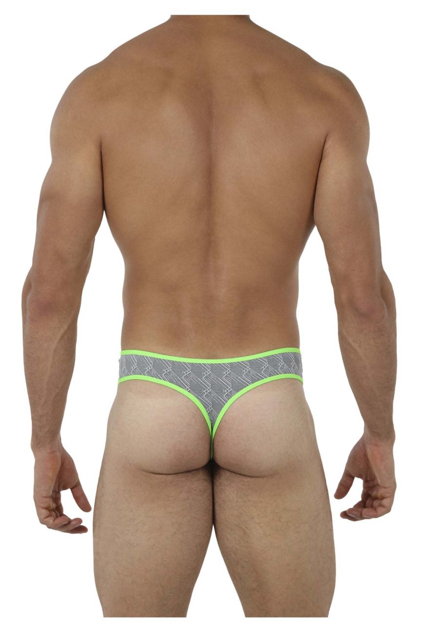Xtremen 91077 Microfiber Jacquard Thongs Color Gray - DealByEthan.gay loves Xtremen