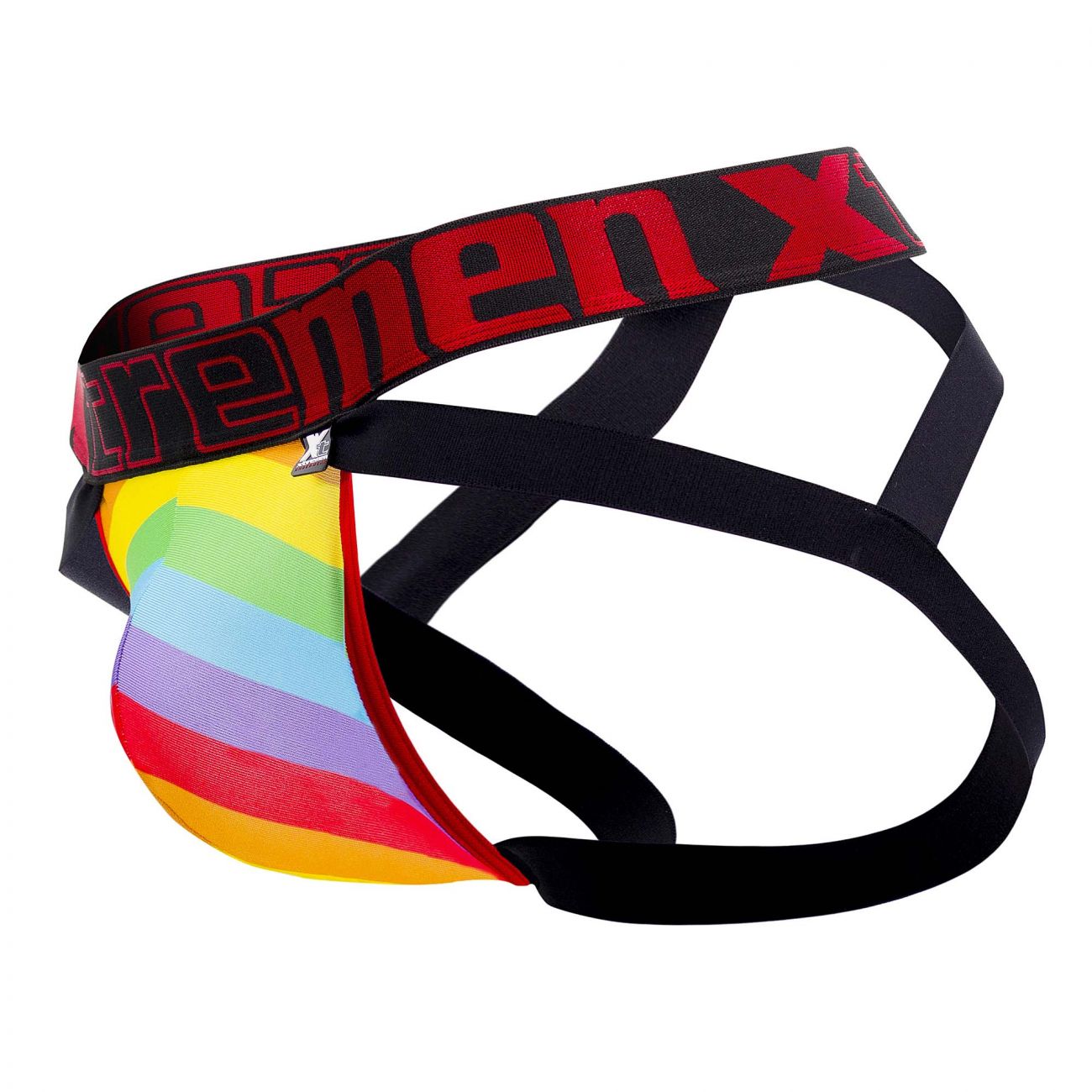 Xtremen 91083 Microfiber Pride Jockstrap Color Red - DealByEthan.gay loves Xtremen