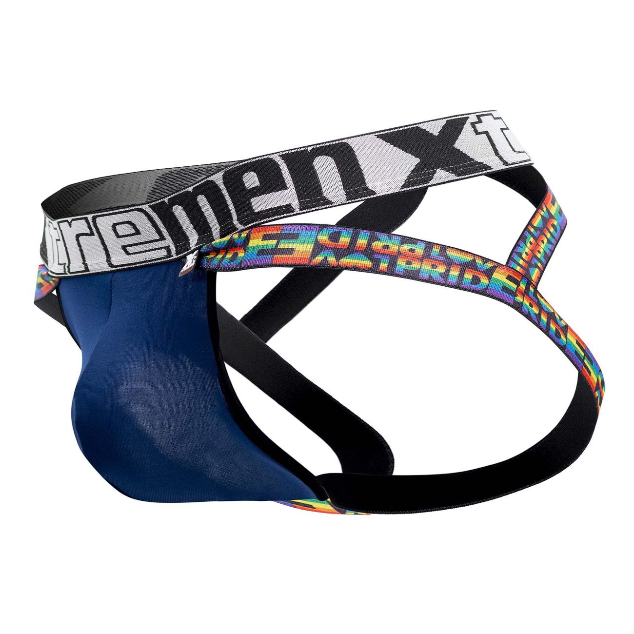 Xtremen 91084 Microfiber Pride Jockstrap Color Blue - DealByEthan.gay loves Xtremen