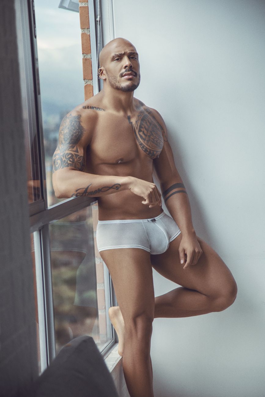 Xtremen 91112 Super Shine Trunks Color White - DealByEthan.gay loves Xtremen