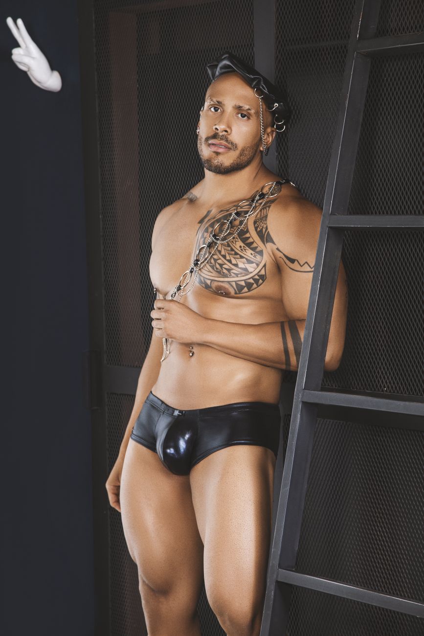 Xtremen 91115 Metallic Briefs Color Black - DealByEthan.gay loves Xtremen