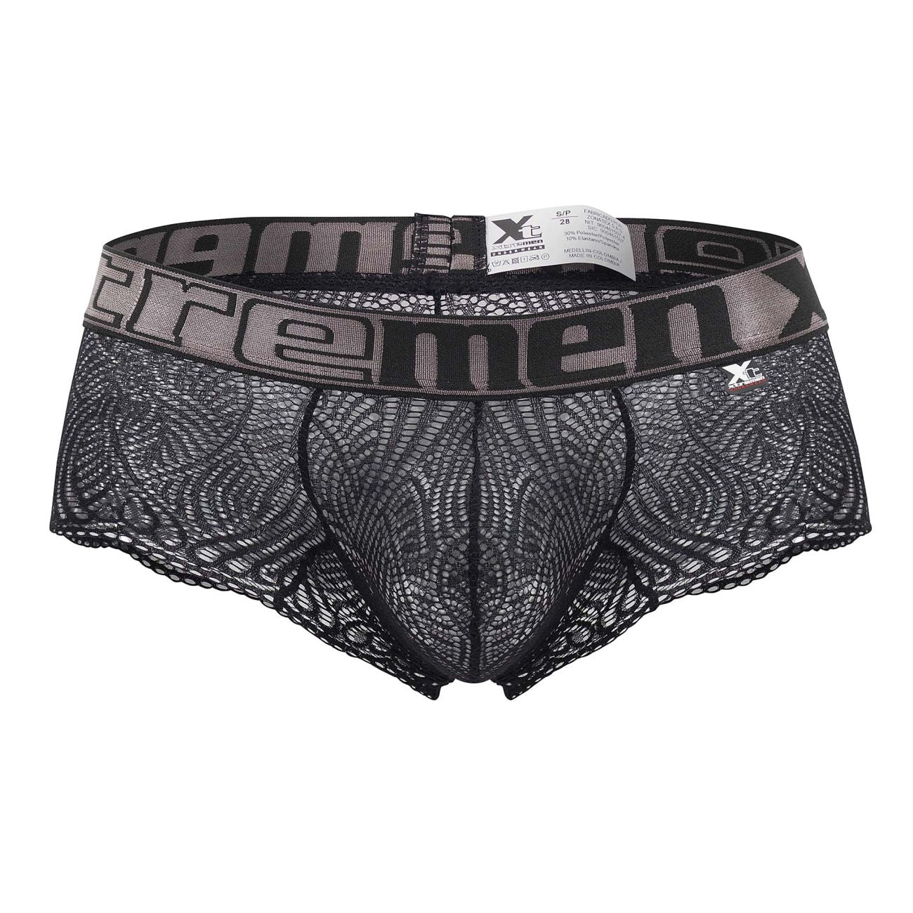Xtremen 91123 Lace Briefs Color Black - DealByEthan.gay loves Xtremen