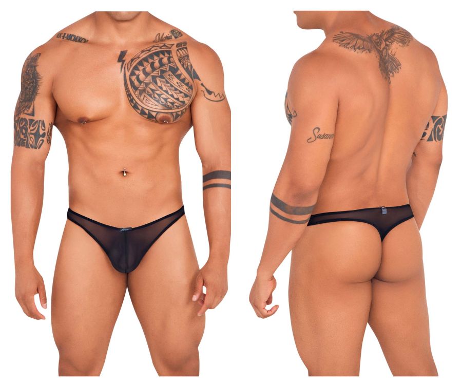 Xtremen 91126 Mesh Thongs Color Black - DealByEthan.gay loves Xtremen