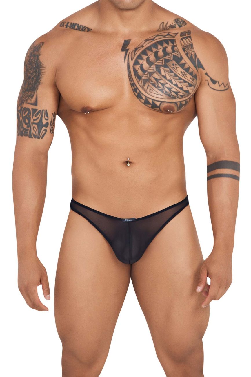 Xtremen 91126 Mesh Thongs Color Black - DealByEthan.gay loves Xtremen