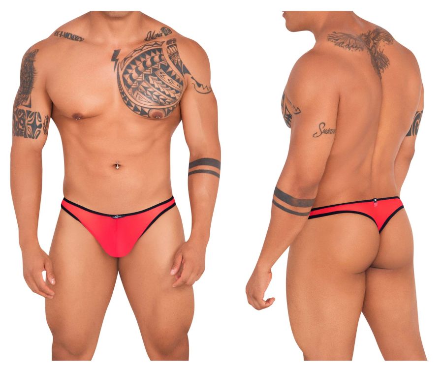 Xtremen 91126 Mesh Thongs Color Red - DealByEthan.gay loves Xtremen