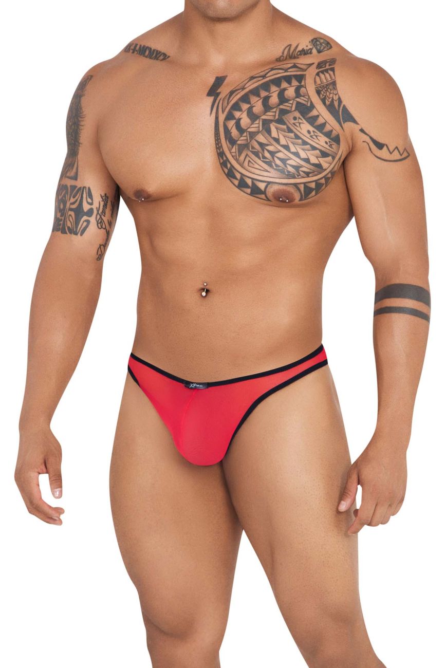 Xtremen 91126 Mesh Thongs Color Red - DealByEthan.gay loves Xtremen
