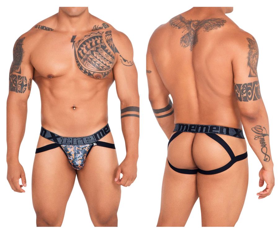 Xtremen 91130 Printed Jockstrap Color Orange - DealByEthan.gay loves Xtremen