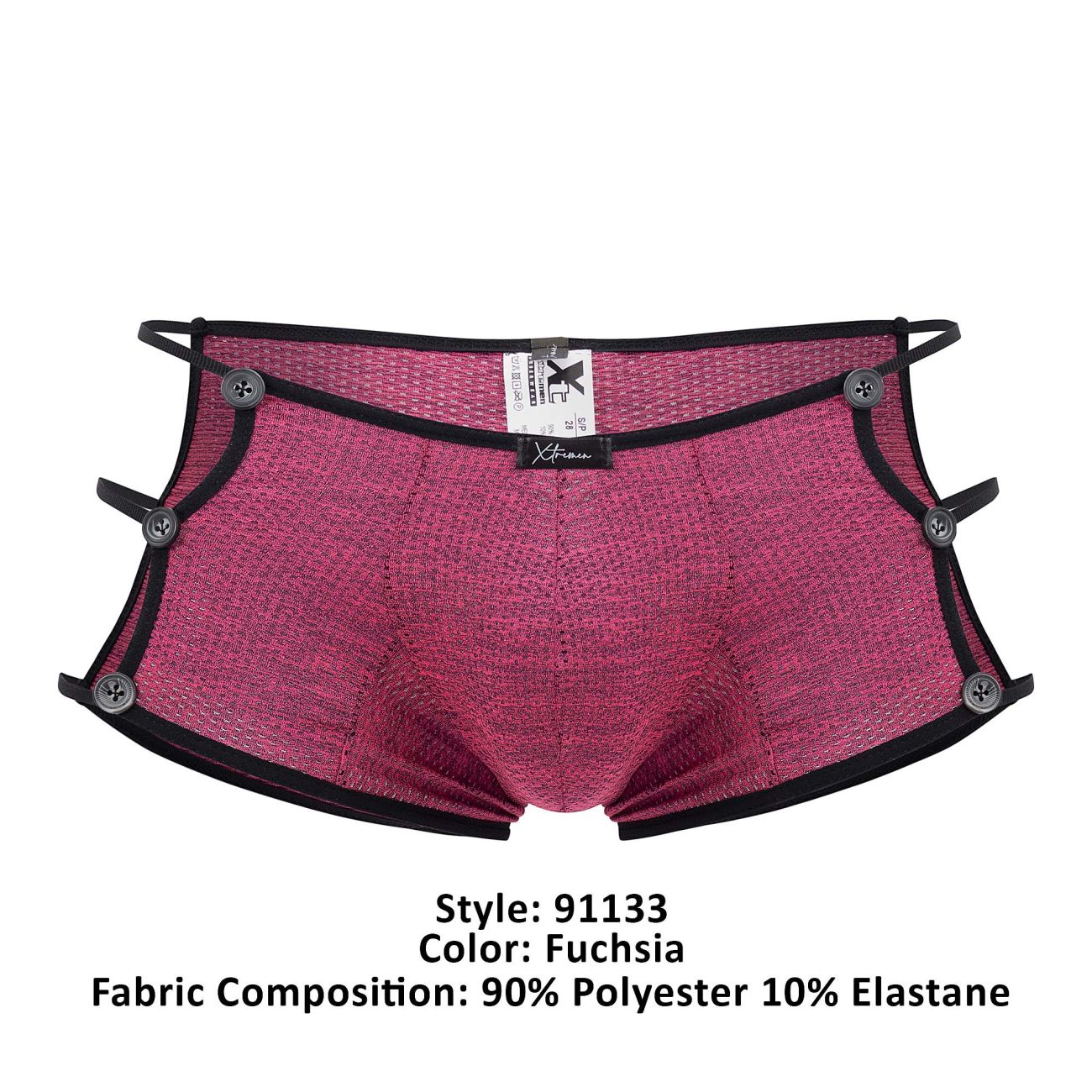 Xtremen 91133 Mesh Briefs Color Fuchsia - DealByEthan.gay loves Xtremen