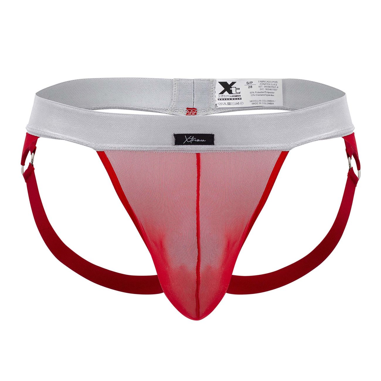 Xtremen 91134 Mesh Jockstrap Color Red - DealByEthan.gay loves Xtremen