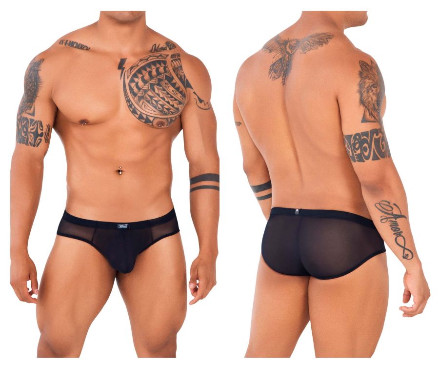 Xtremen 91138 Mesh Briefs Color Black - DealByEthan.gay loves Xtremen