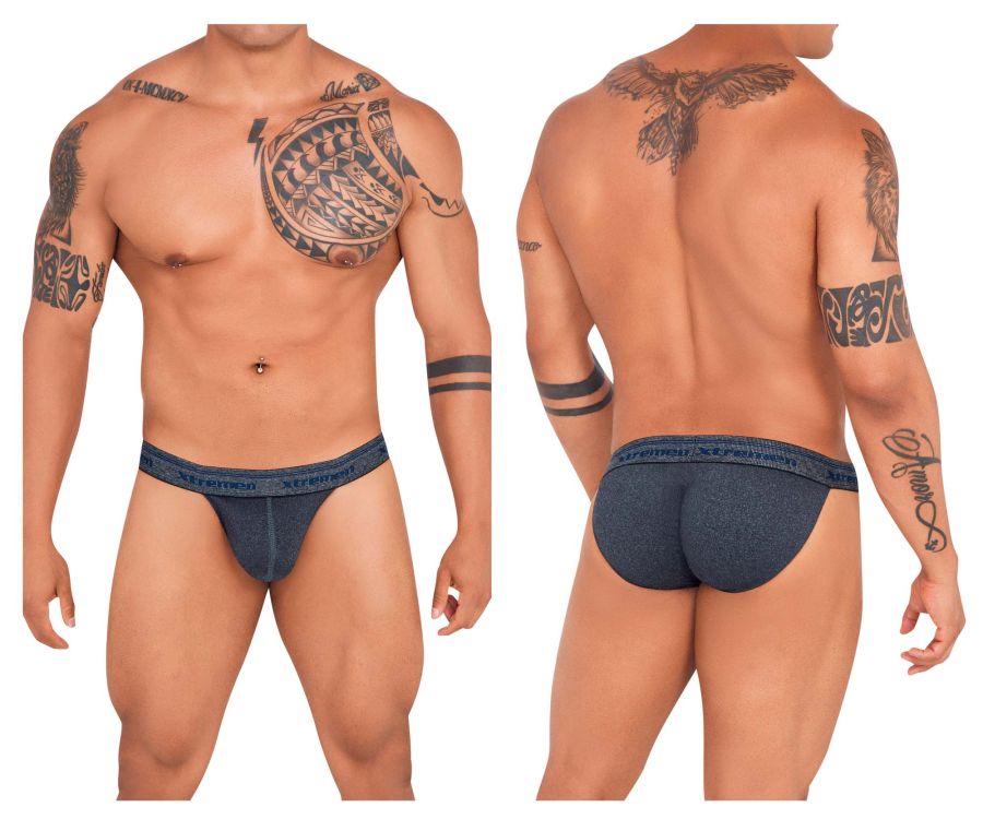 Xtremen 91143 Ultra-soft Bikini Color Gray Cross - DealByEthan.gay loves Xtremen