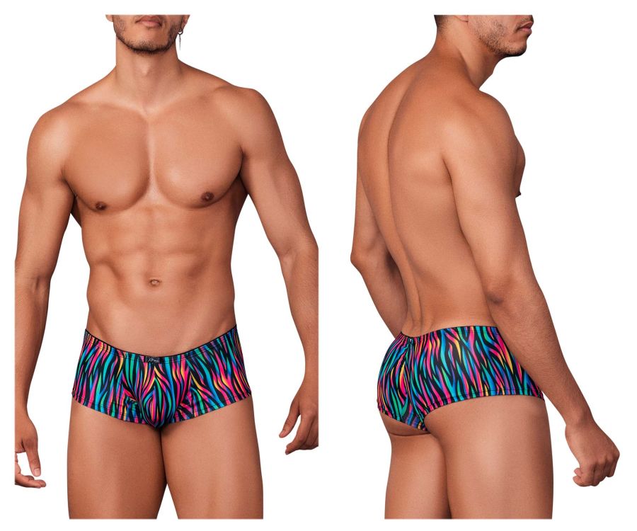 Xtremen 91147 Printed Microfiber Trunks Color Disco Zebra - DealByEthan.gay loves Xtremen