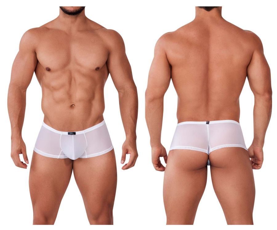 Xtremen 91154 Tulle mesh Trunks Color White - DealByEthan.gay loves Xtremen